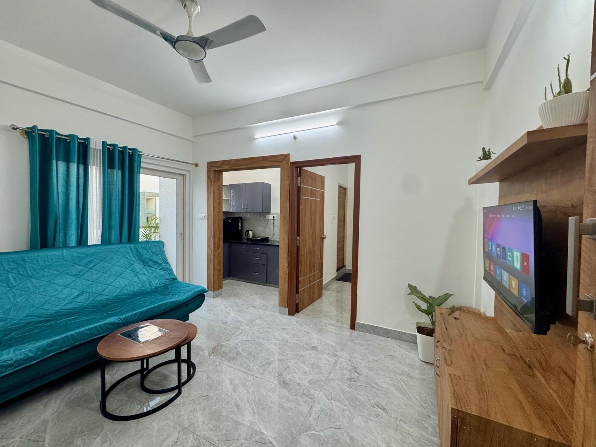 Truelife Whitefield - Premium 1 Bhk Apartments - Prime Location - Easy Access To Main Rd - Metro - Itpl - Fast Wifi - Kitchen - Smart Tv - Power Backup - Park - Garden Views Bangalore Eksteriør bilde